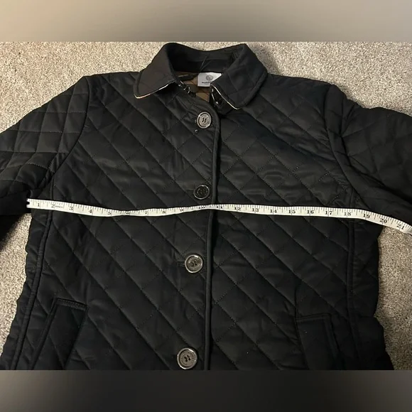 Burberry Black Quilted Puffer Jacket - Picture 14 of 17